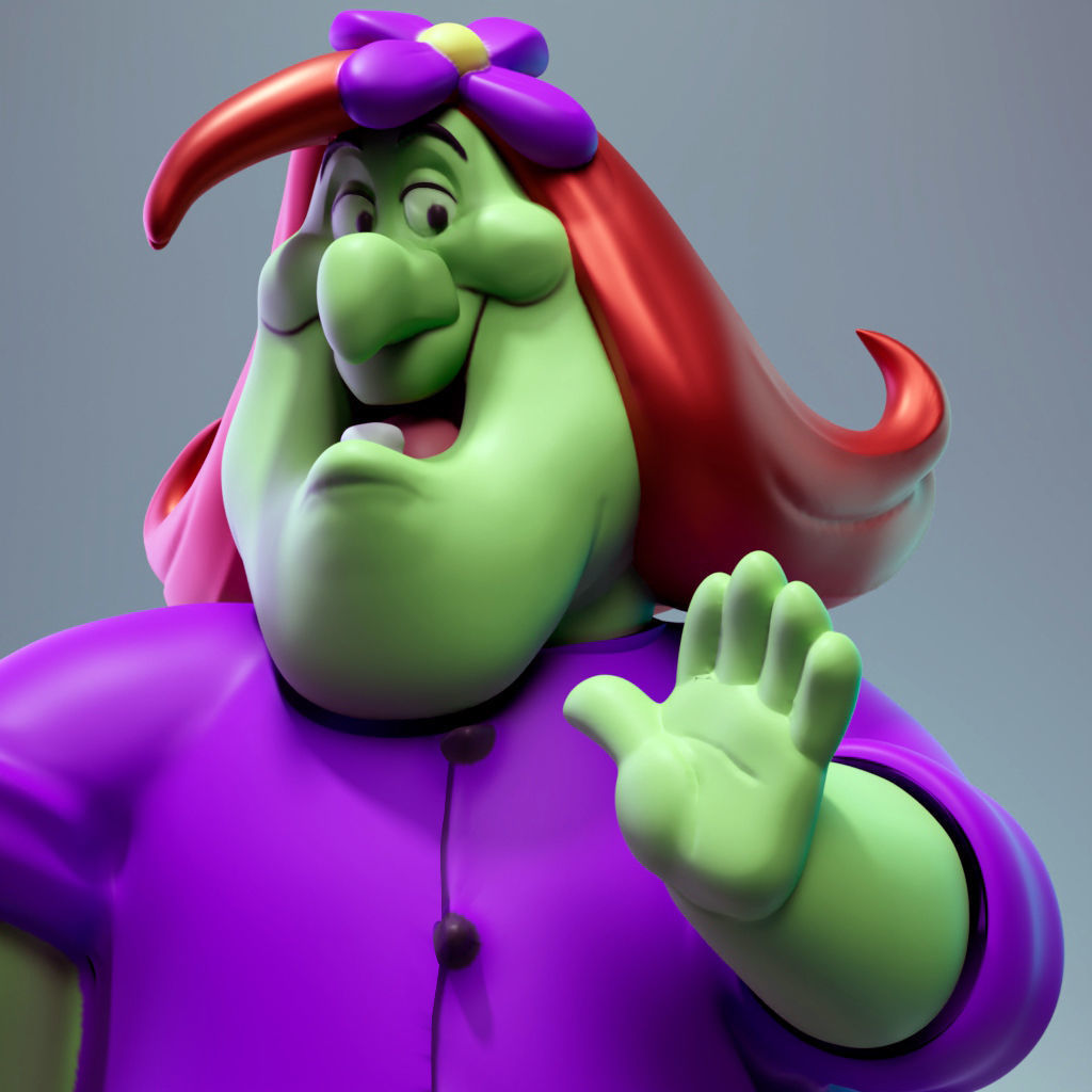 Agatha-The Groovie Goolies 3D print model_5