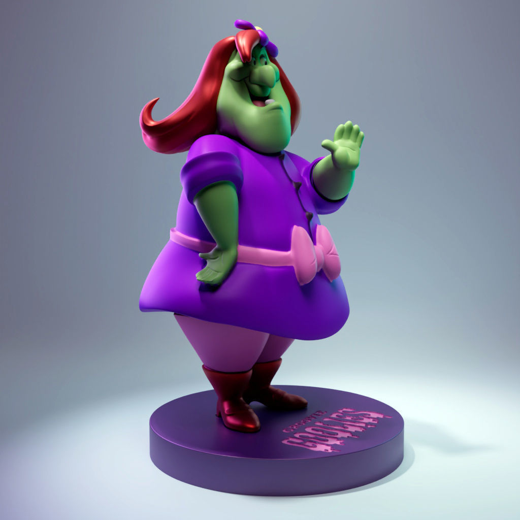 Agatha-The Groovie Goolies 3D print model_1