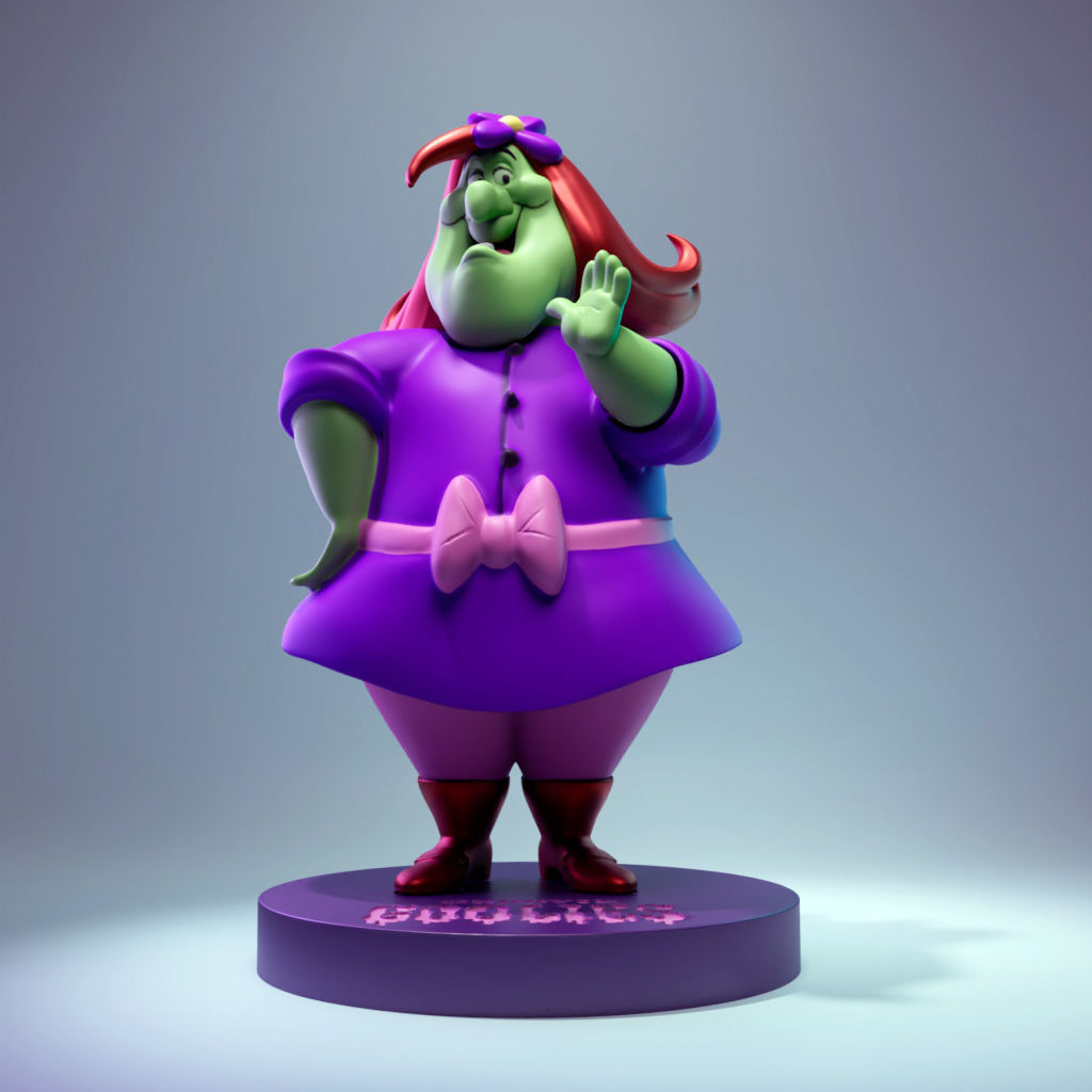 Agatha-The Groovie Goolies 3D print model_4