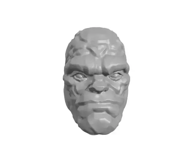 The Thingh Fantastic Four head - keychain 3D print model