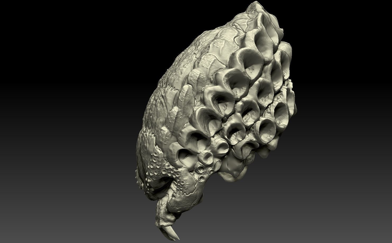 predator skull yautja prey 3D model 3D printable CGTrader