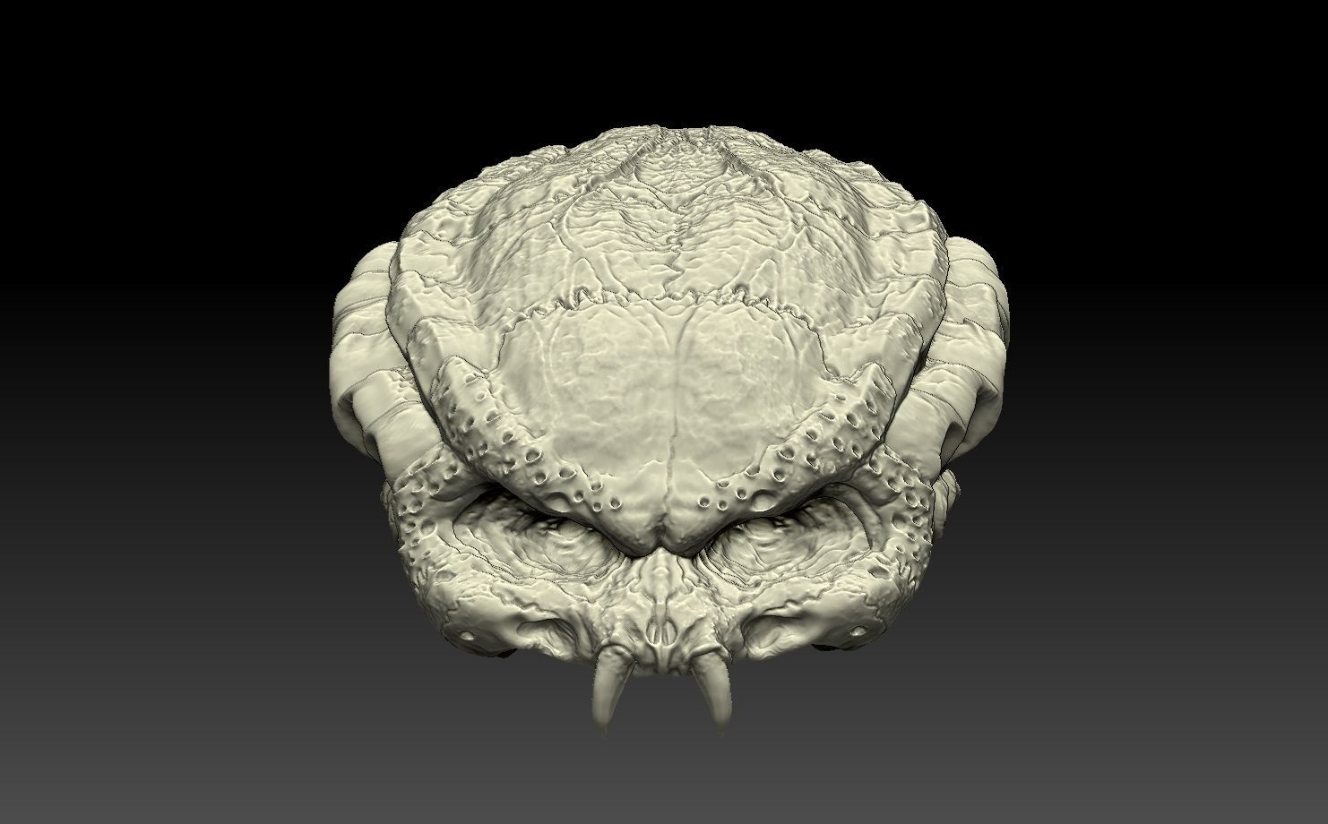 predator skull yautja prey 3D model 3D printable CGTrader