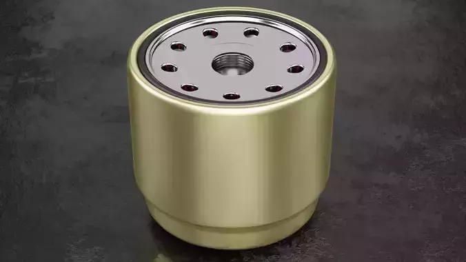 Car Filter Type A 3D model