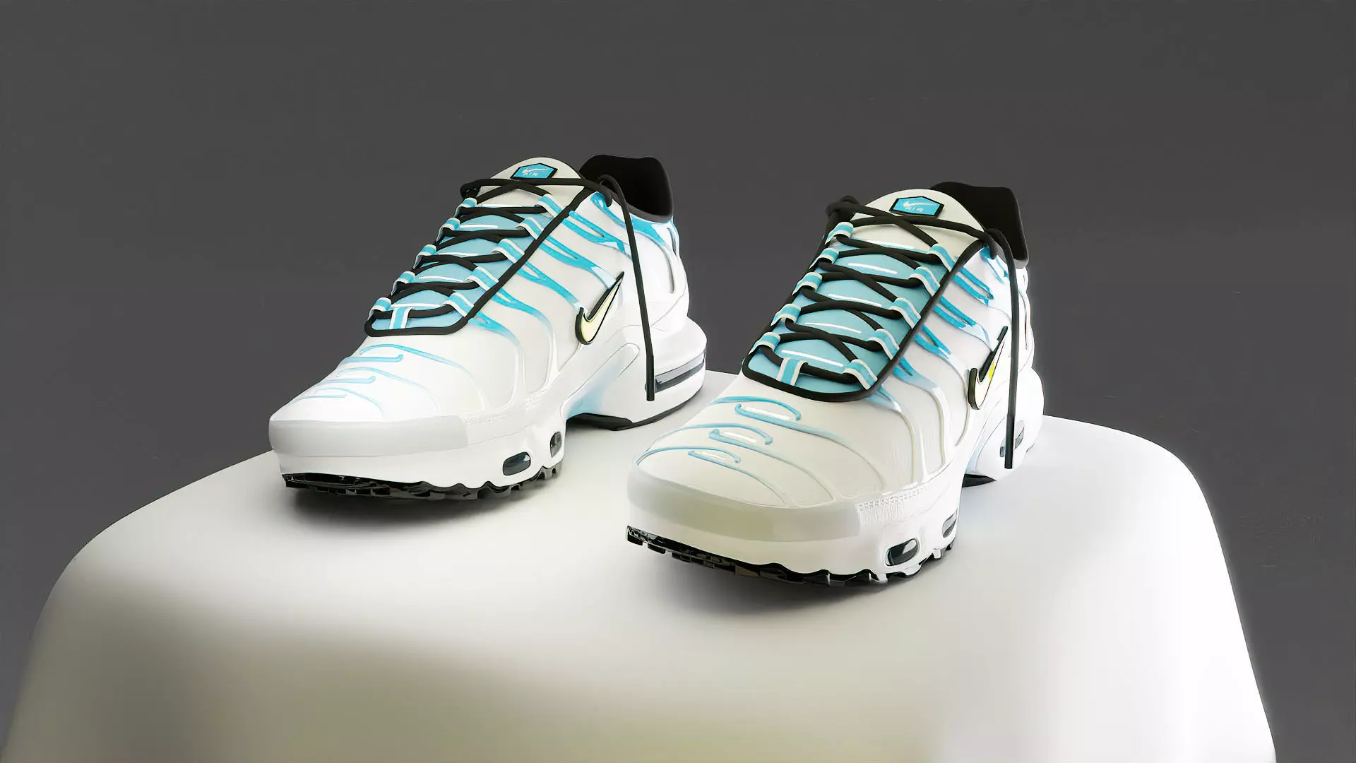 Nike Air Max Plus tn Low-poly 3D model_0