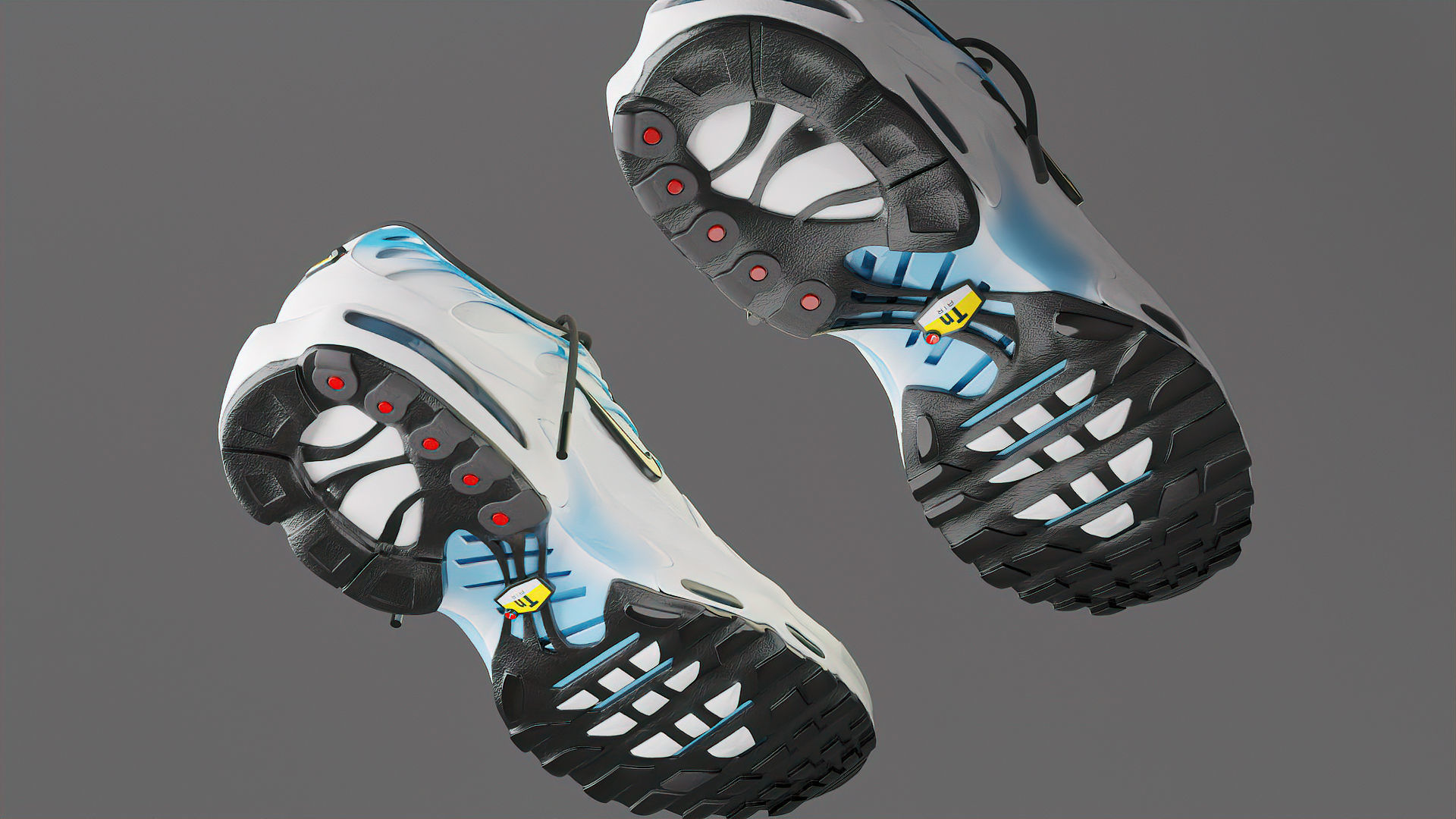 Nike Air Max Plus tn Low-poly 3D model_6