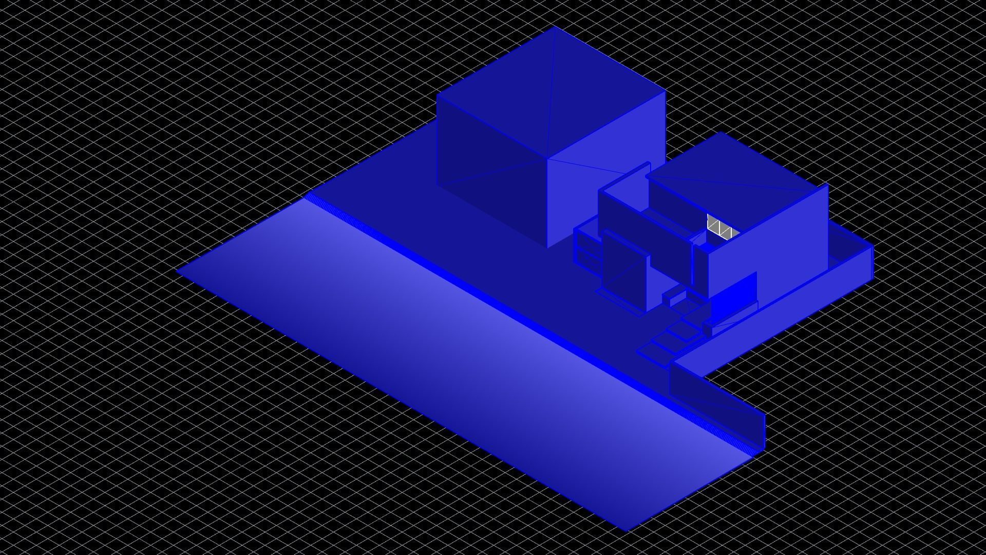 Simple City Living - A 3D Model of a Cozy Urban Home Low-poly 3D model_6