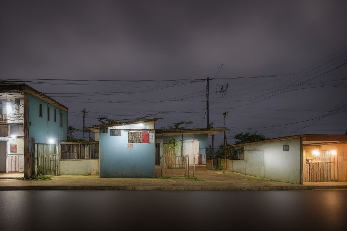 Simple City Living - A 3D Model of a Cozy Urban Home Low-poly 3D model_4