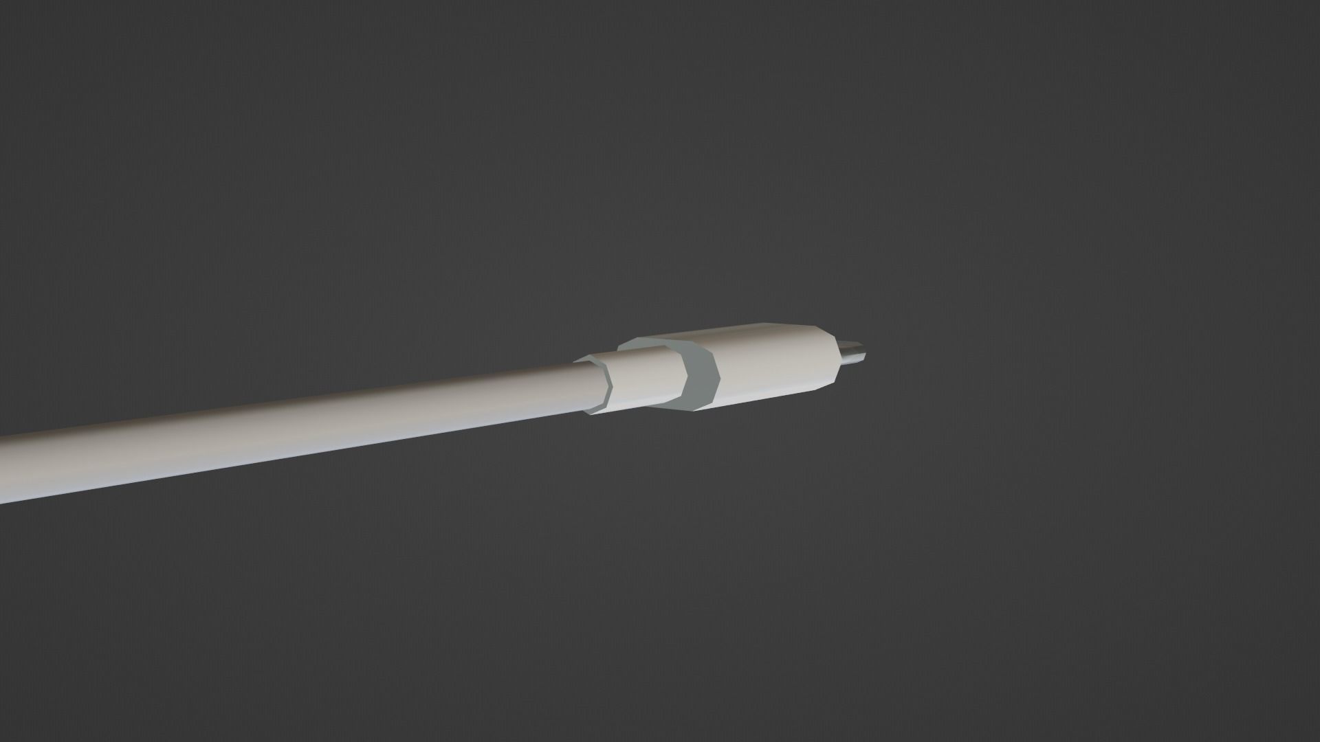 Power Adapter Low-poly 3D model_19