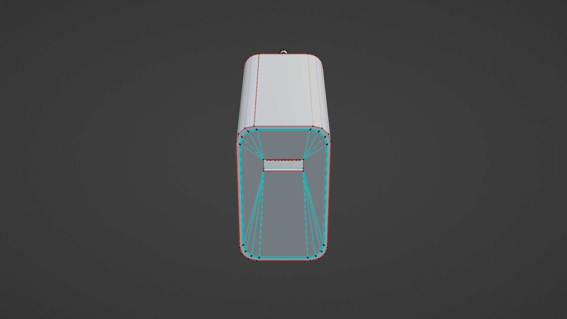 Power Adapter Low-poly 3D model_22