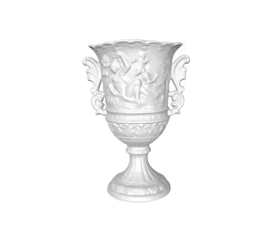 Decorated vase - trophy