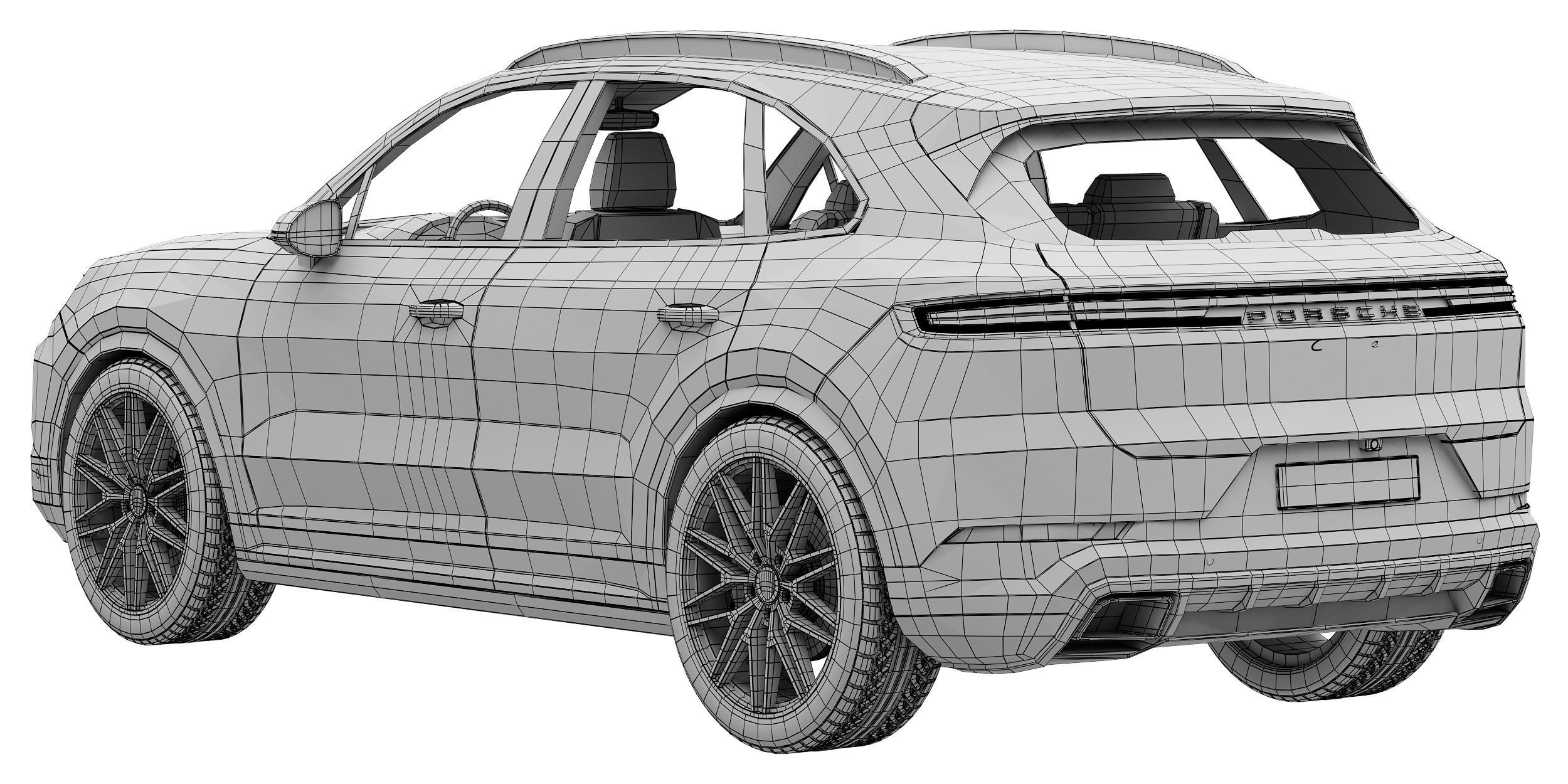Porsche Cayenne 2024 3D model_15
