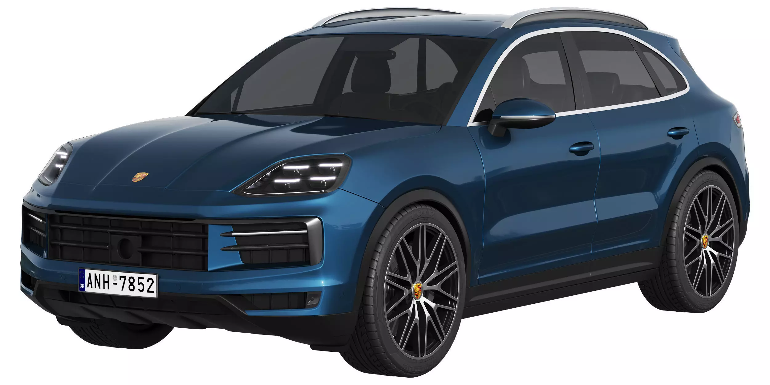 Porsche Cayenne 2024 3D model_0