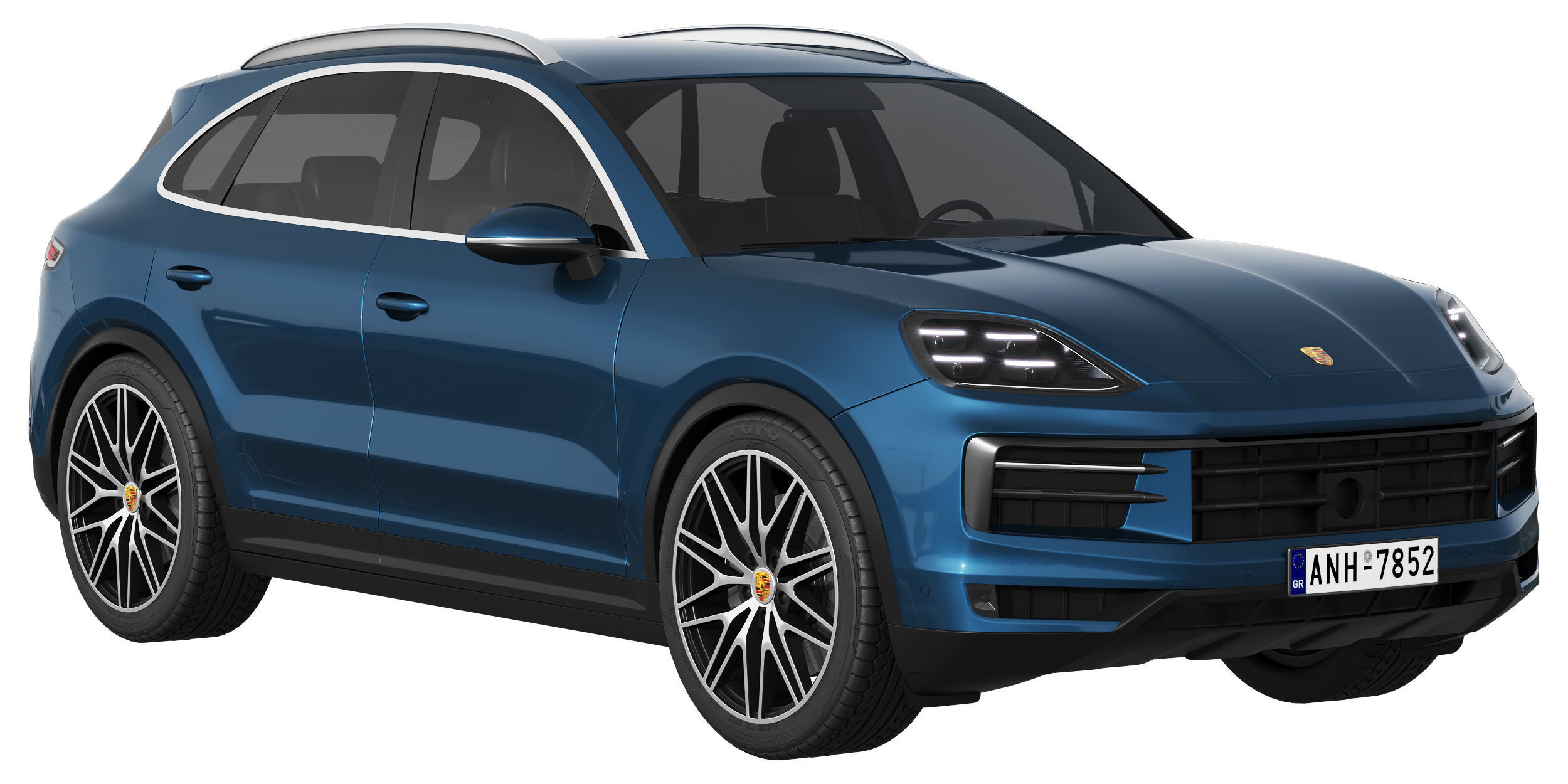 Porsche Cayenne 2024 3D model_1