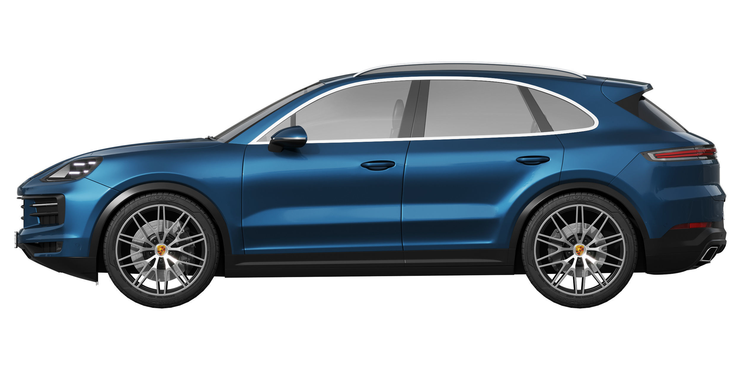 Porsche Cayenne 2024 3D model_5