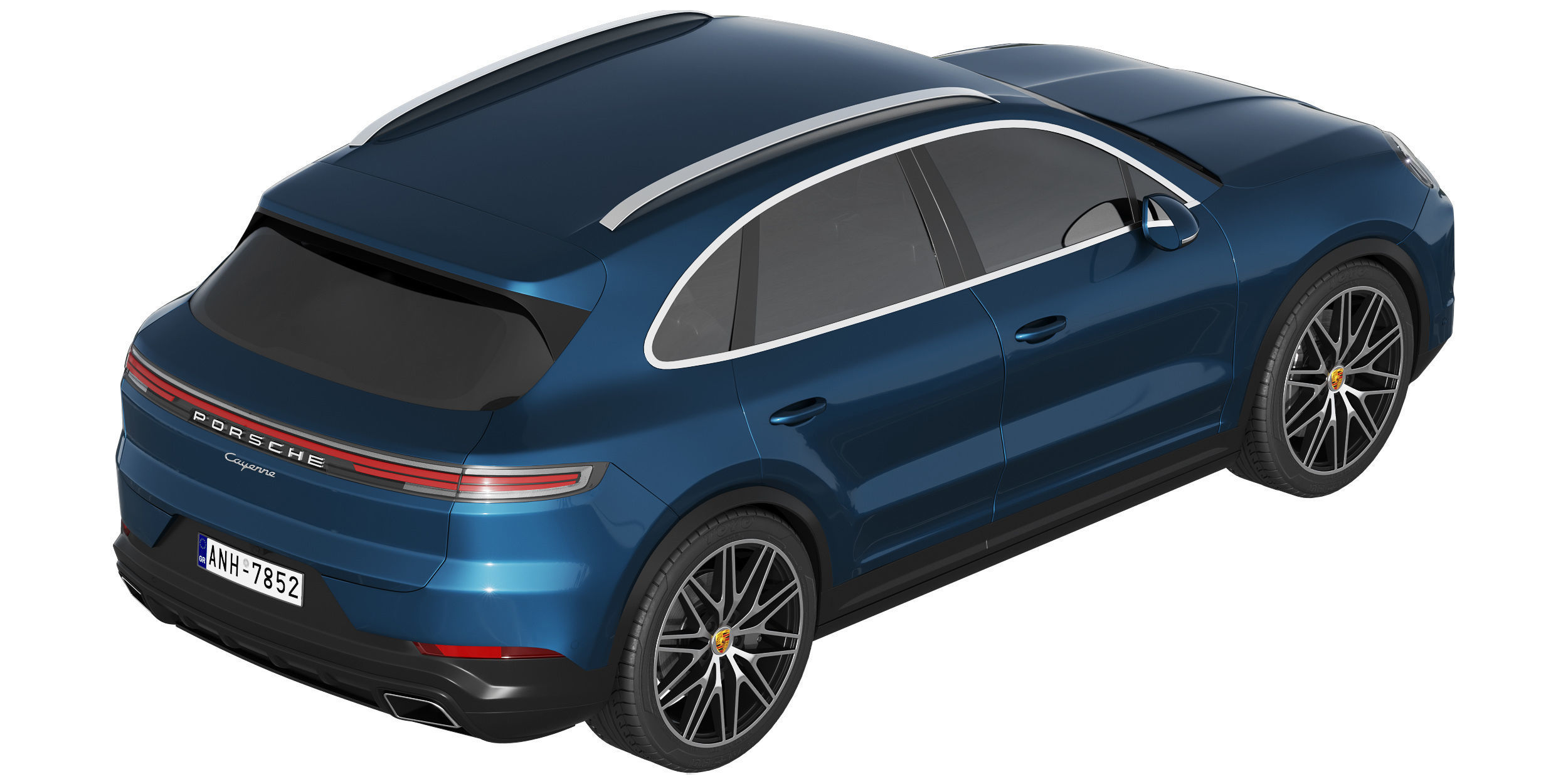 Porsche Cayenne 2024 3D model_4