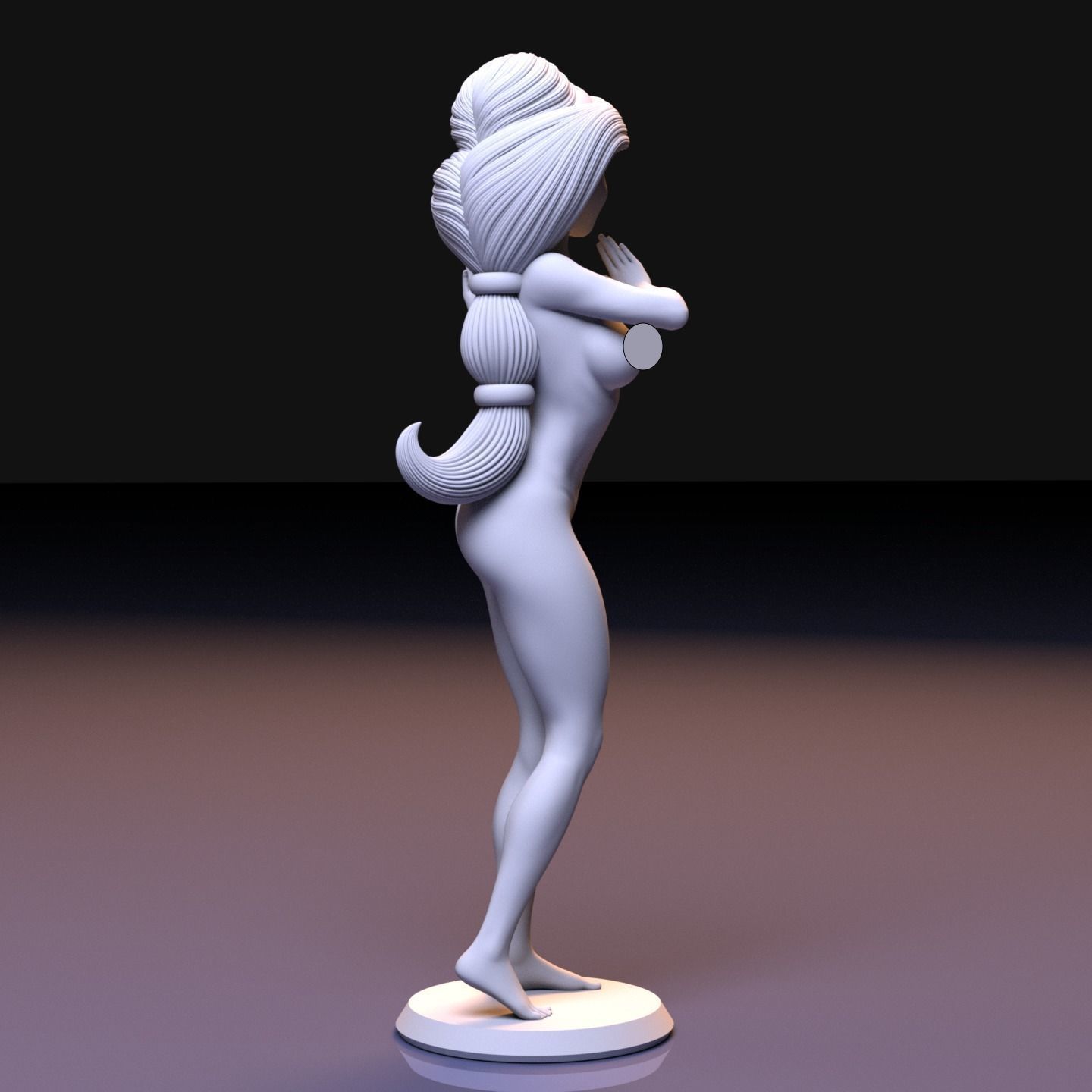 Princess Jasmine 3D print model_6