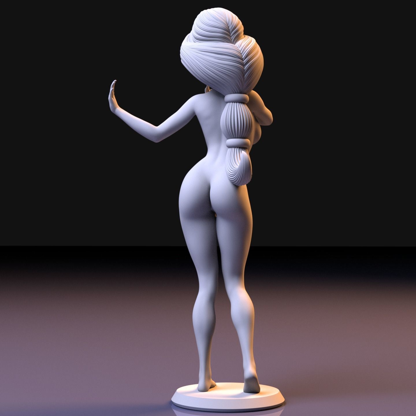 Princess Jasmine 3D print model_5