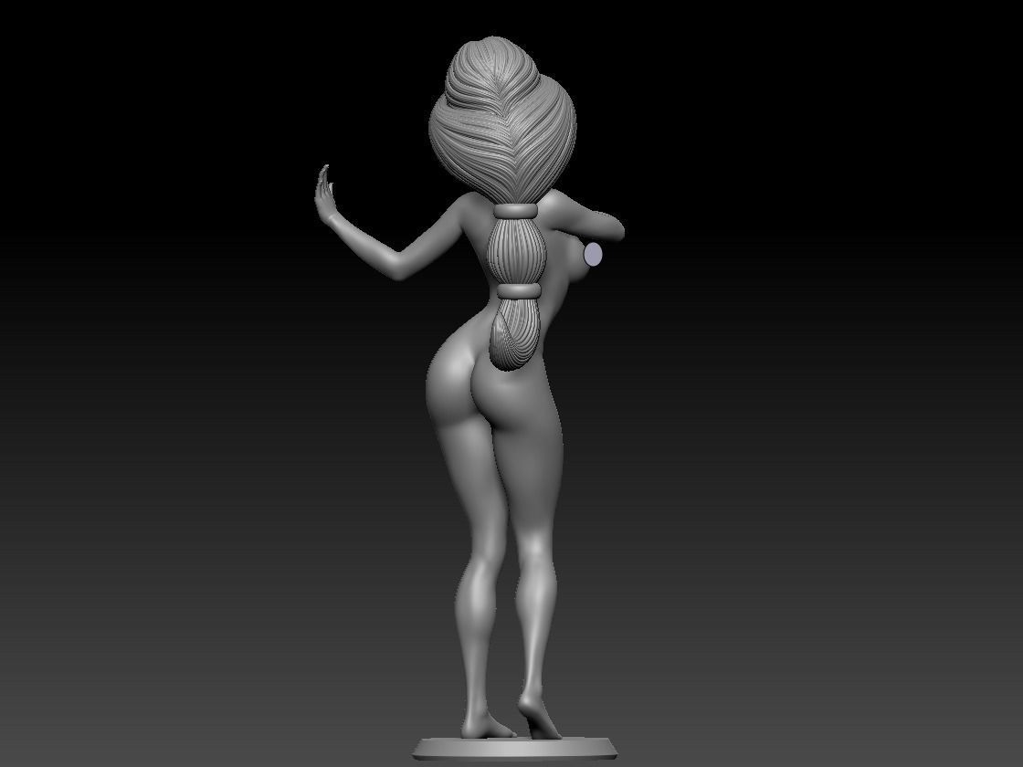 Princess Jasmine 3D print model_9
