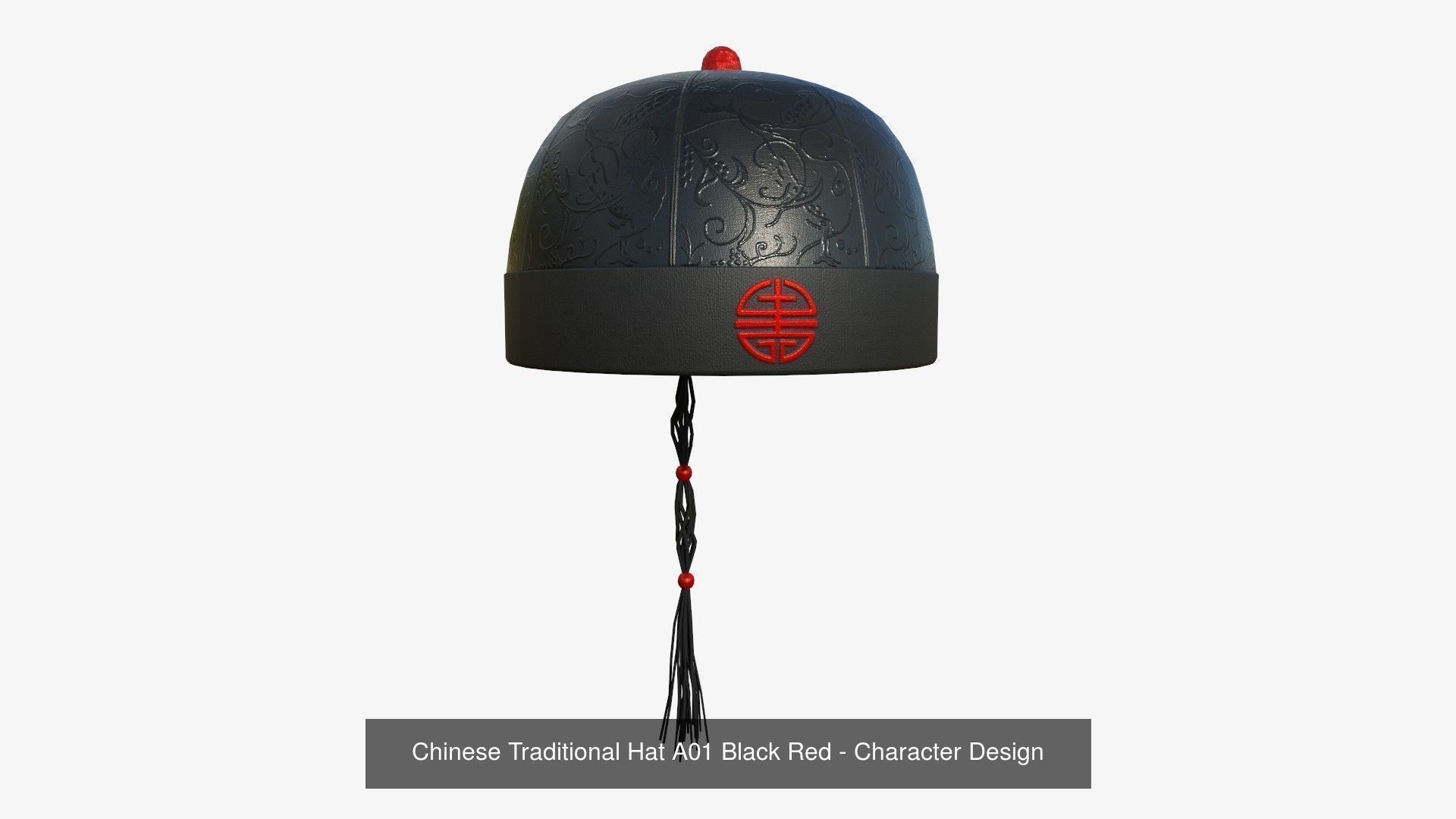 10 Chinese Traditional Hat A Collection - Character Design _1