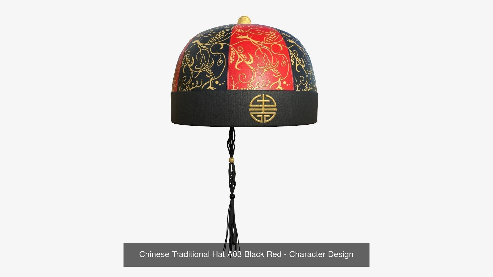 10 Chinese Traditional Hat A Collection - Character Design _3