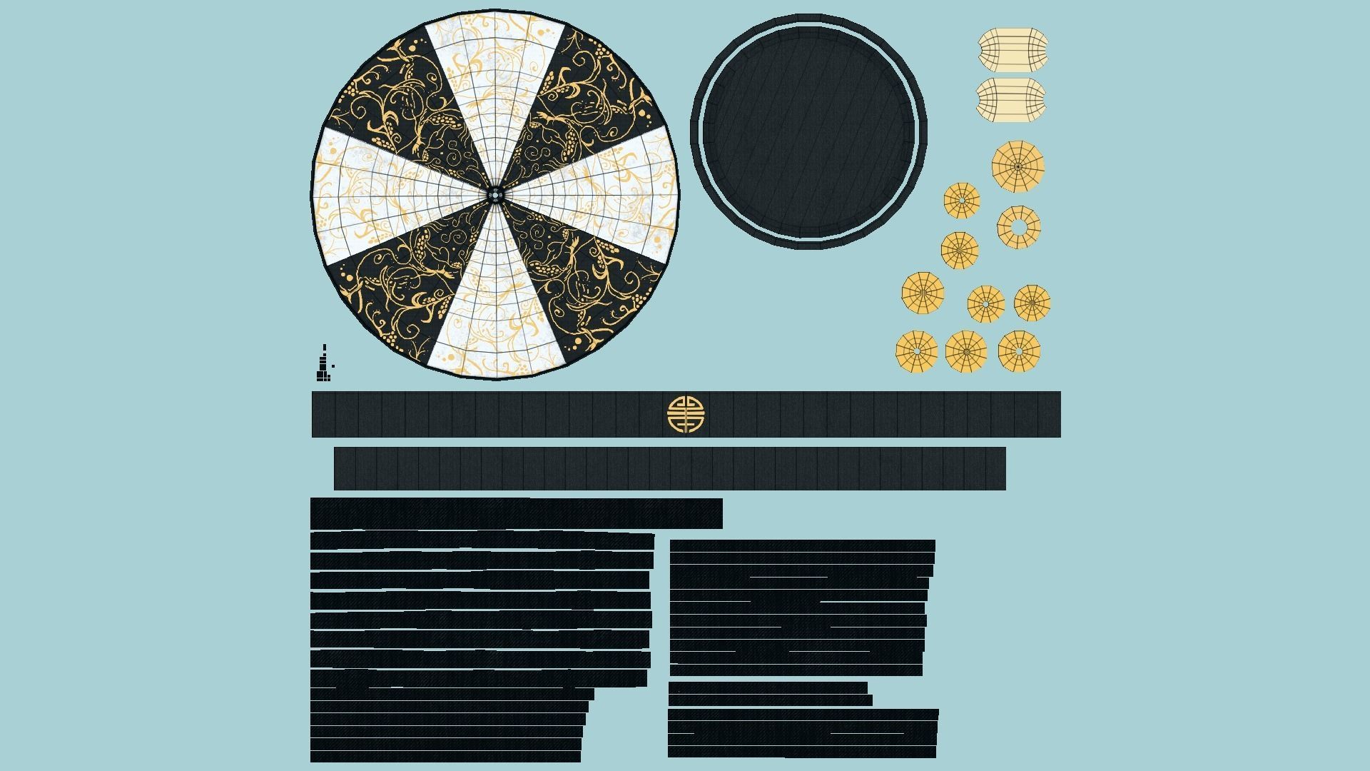 10 Chinese Traditional Hat A Collection - Character Design _76