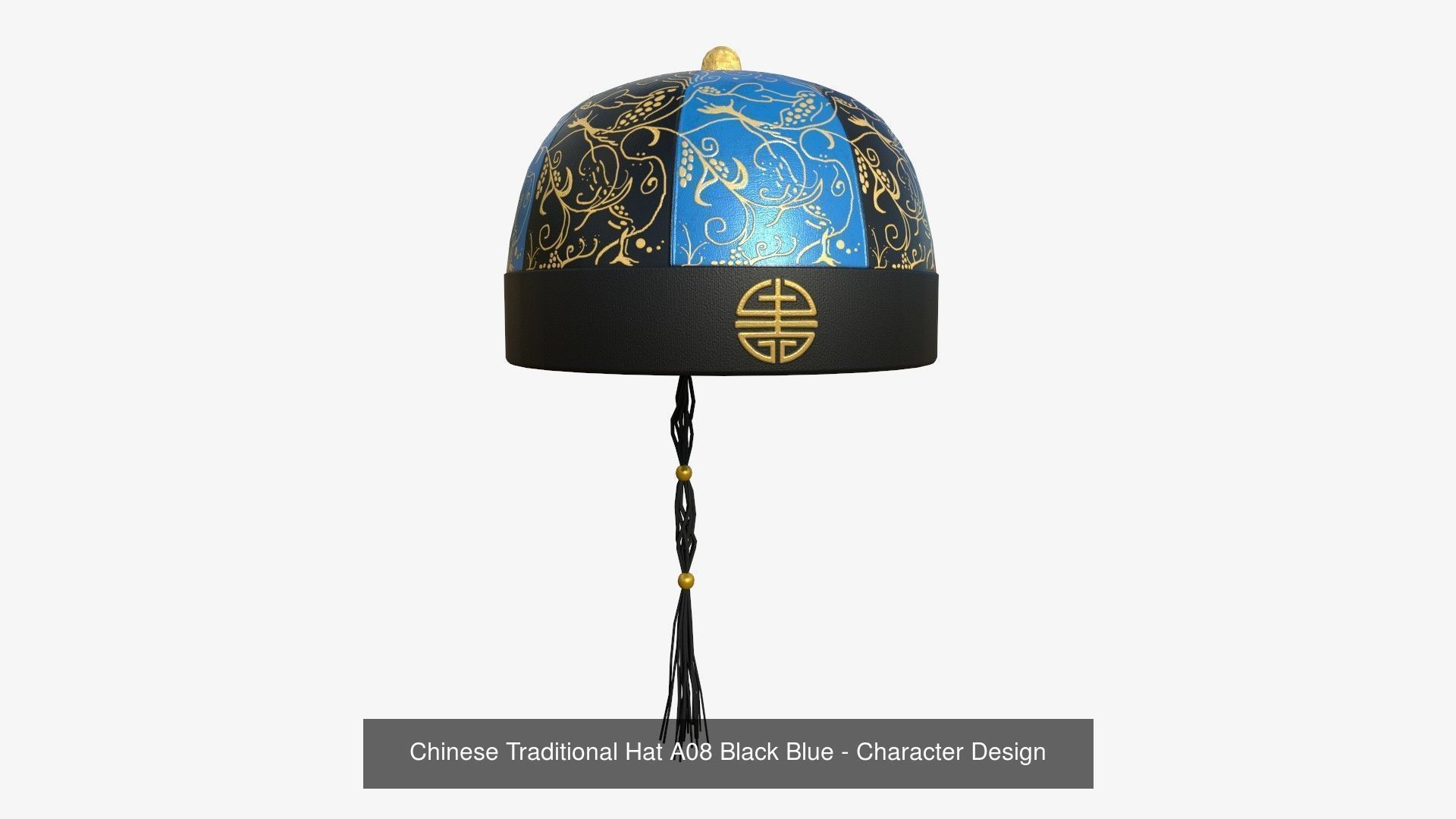 10 Chinese Traditional Hat A Collection - Character Design _8