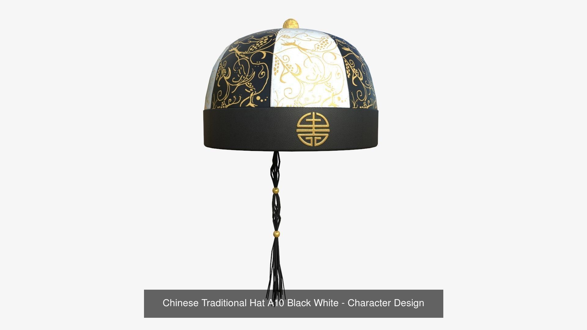 10 Chinese Traditional Hat A Collection - Character Design _10