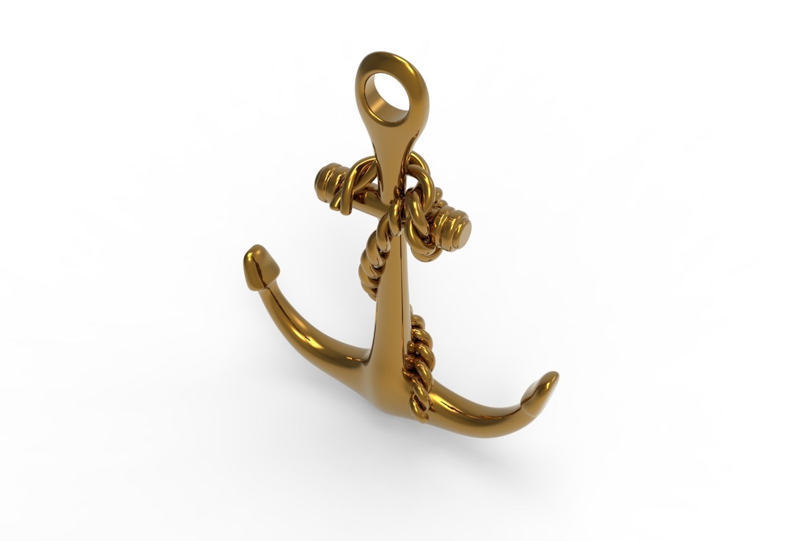 Anchor 3D print model_14