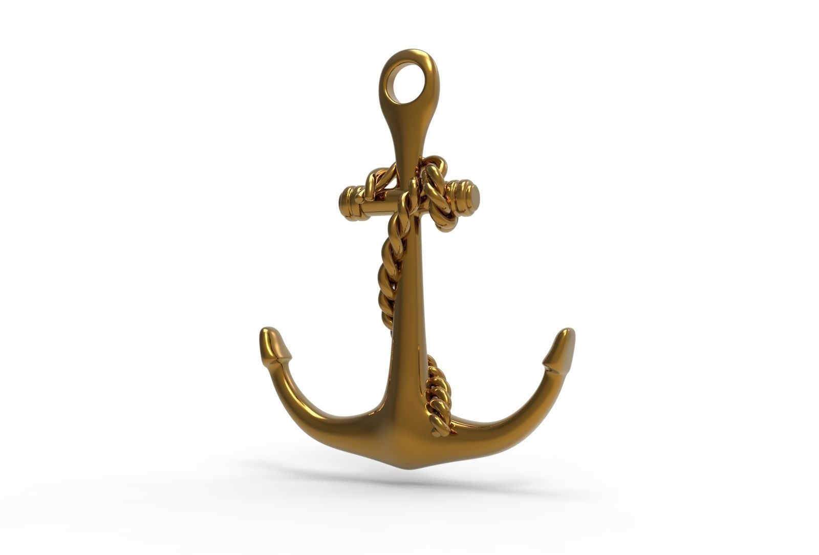 Anchor 3D print model_5