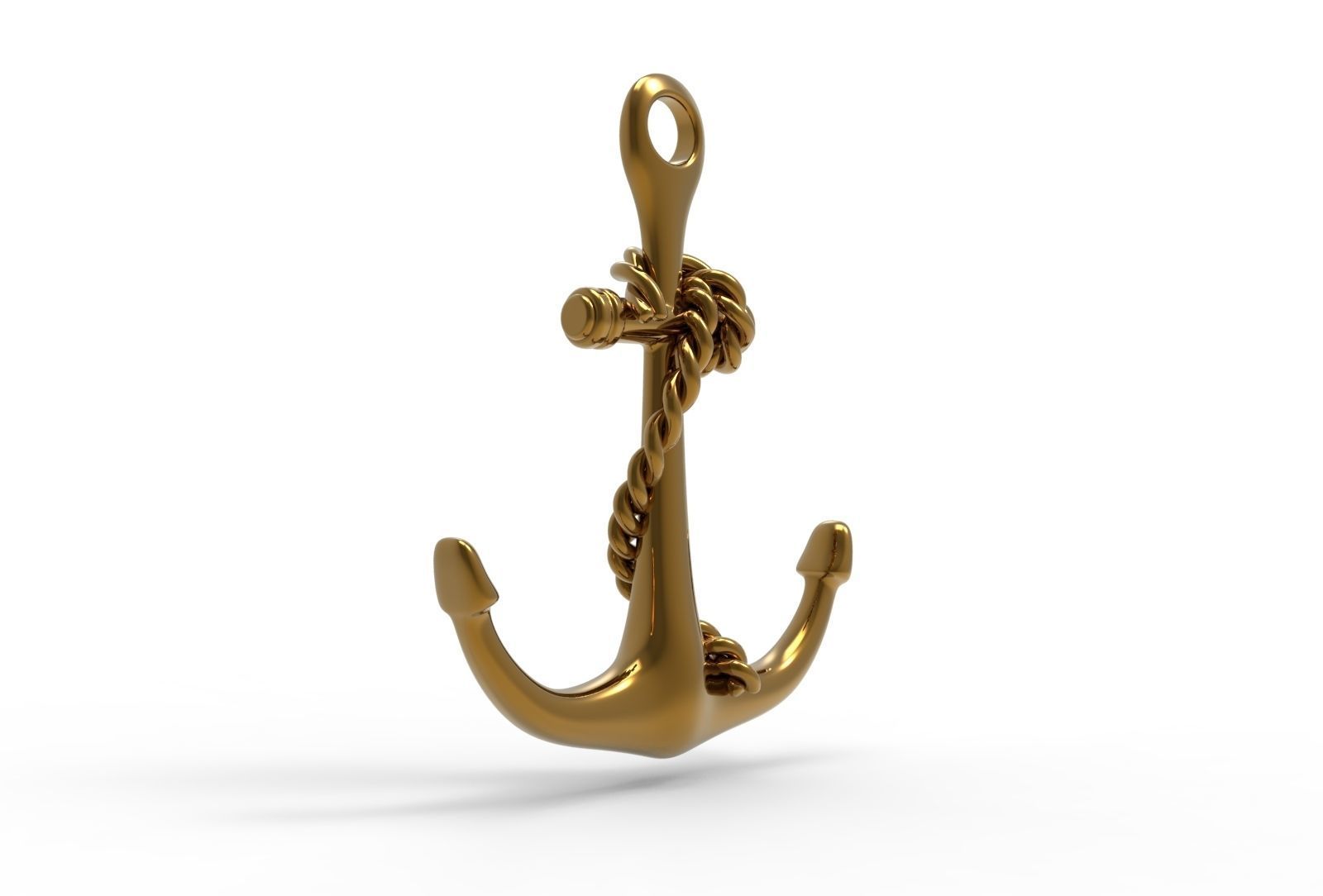 Anchor 3D print model_4