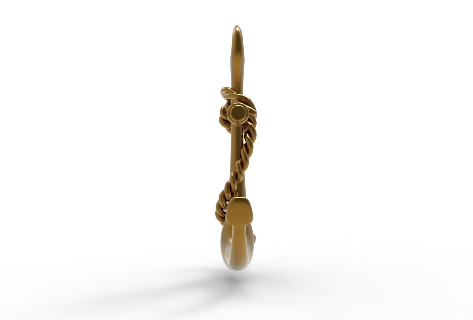 Anchor 3D print model_3