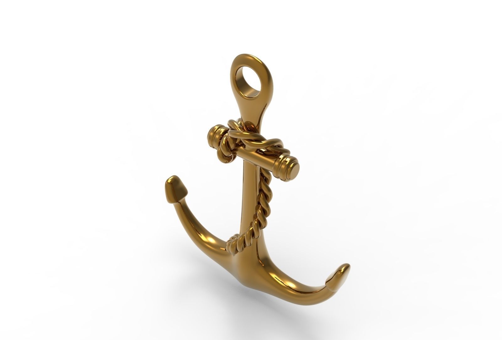 Anchor 3D print model_11