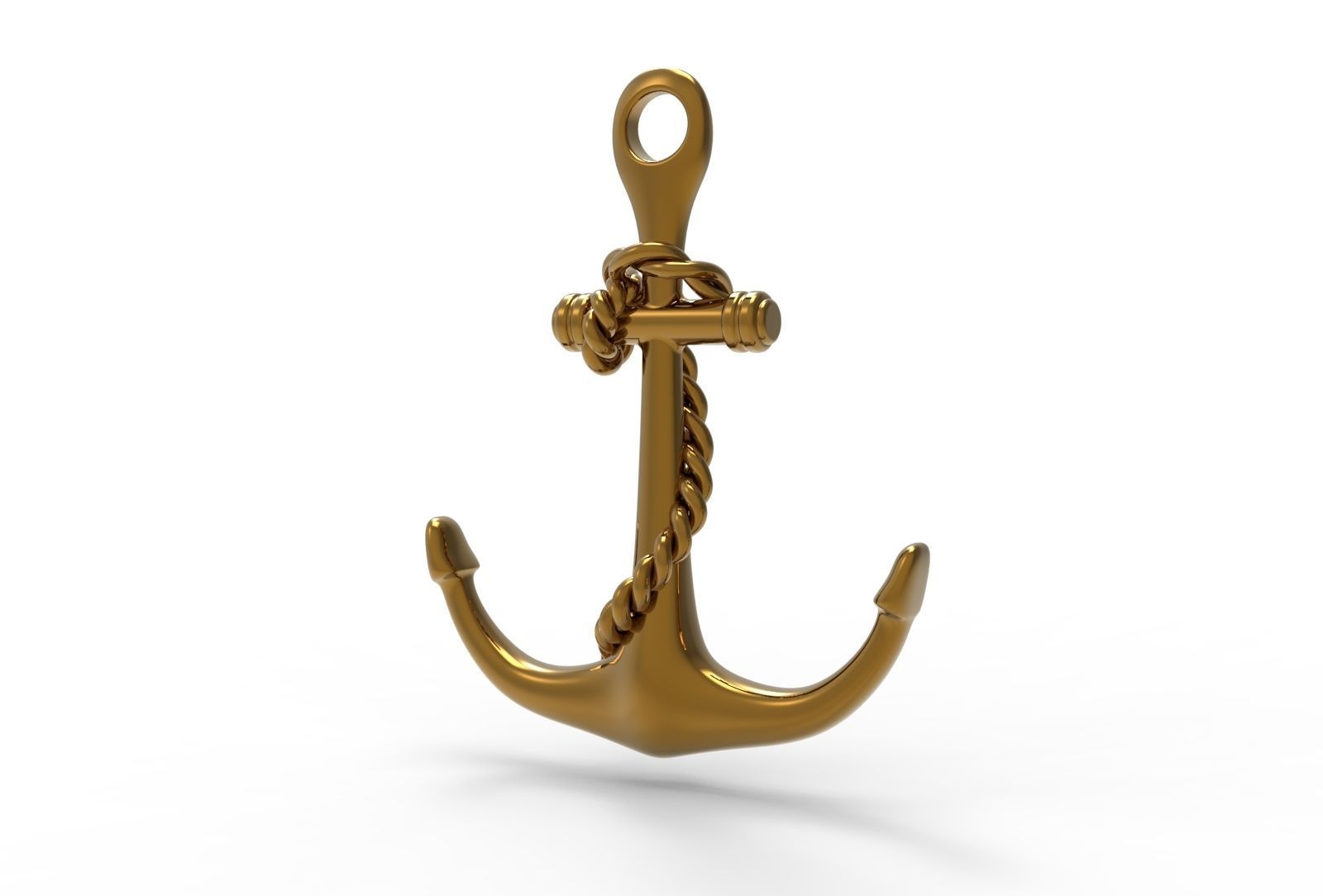 Anchor 3D print model_2