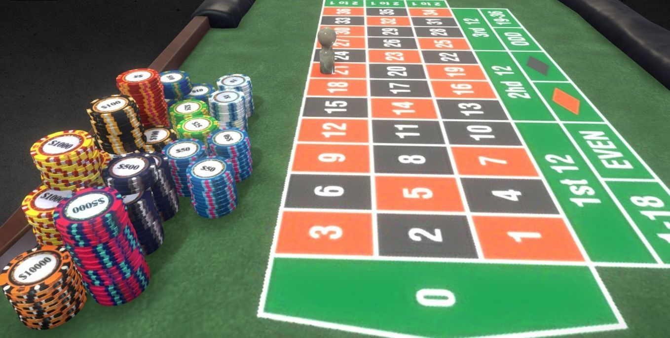 3D model Roulette VR / AR / low-poly | CGTrader