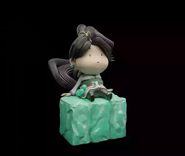 Sage valorant fan art 3D print model