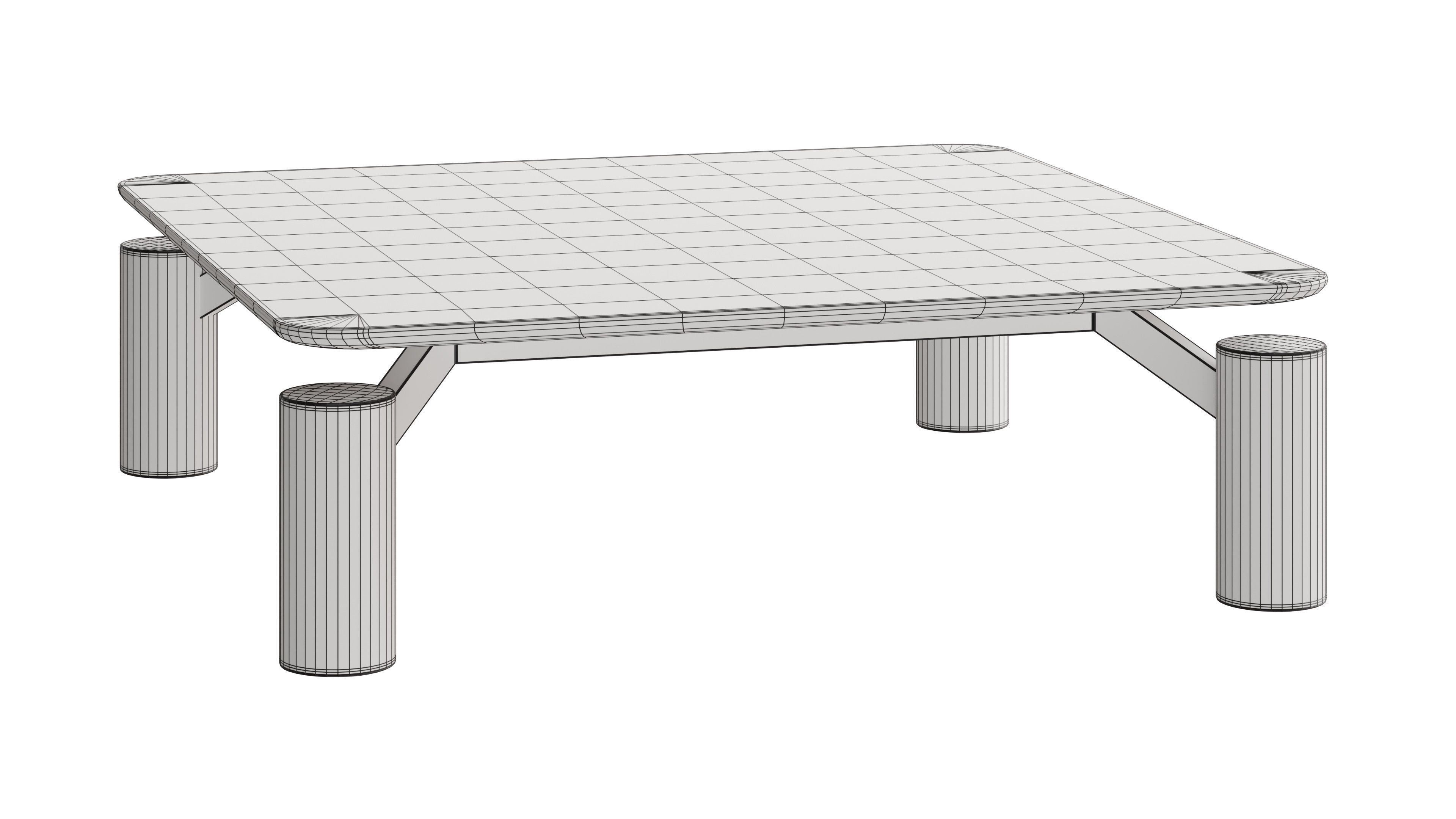 Magic Table By Bonaldo 3D model_3