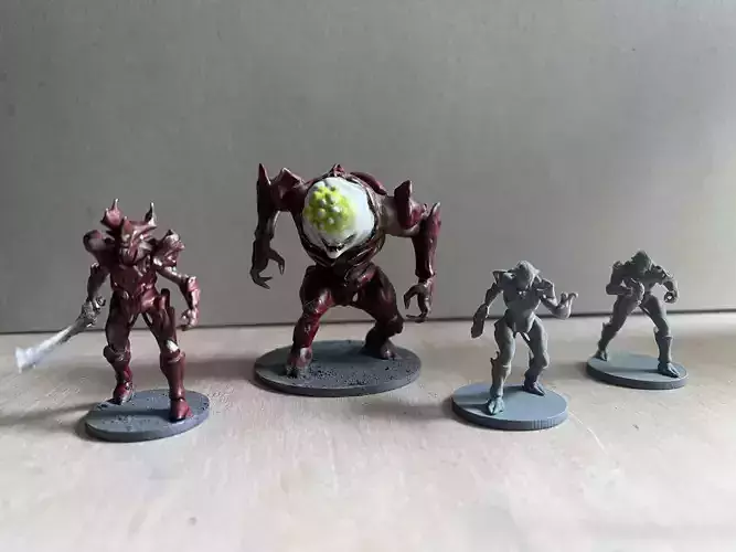 Destiny Hive Miniatures Collection Free 3D print model