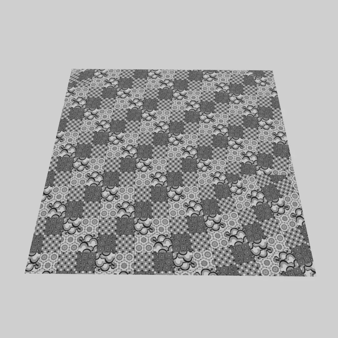 Ceramic Floor Free low-poly 3D model