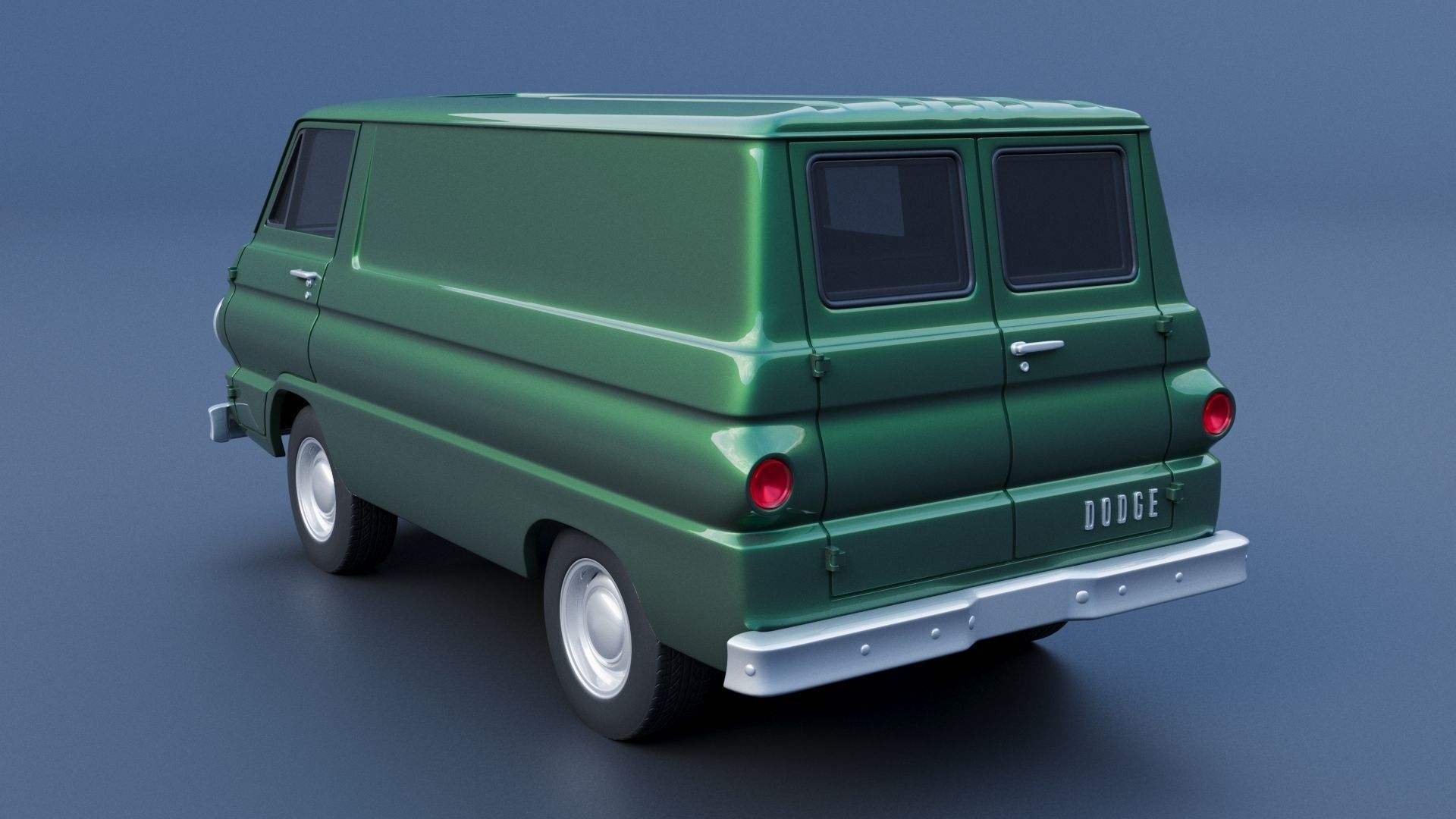 Dodge A100 3D print model_13