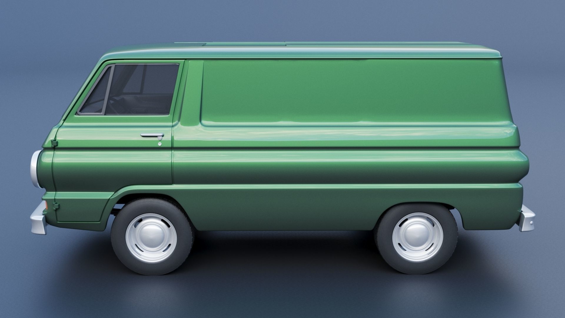Dodge A100 3D print model_12