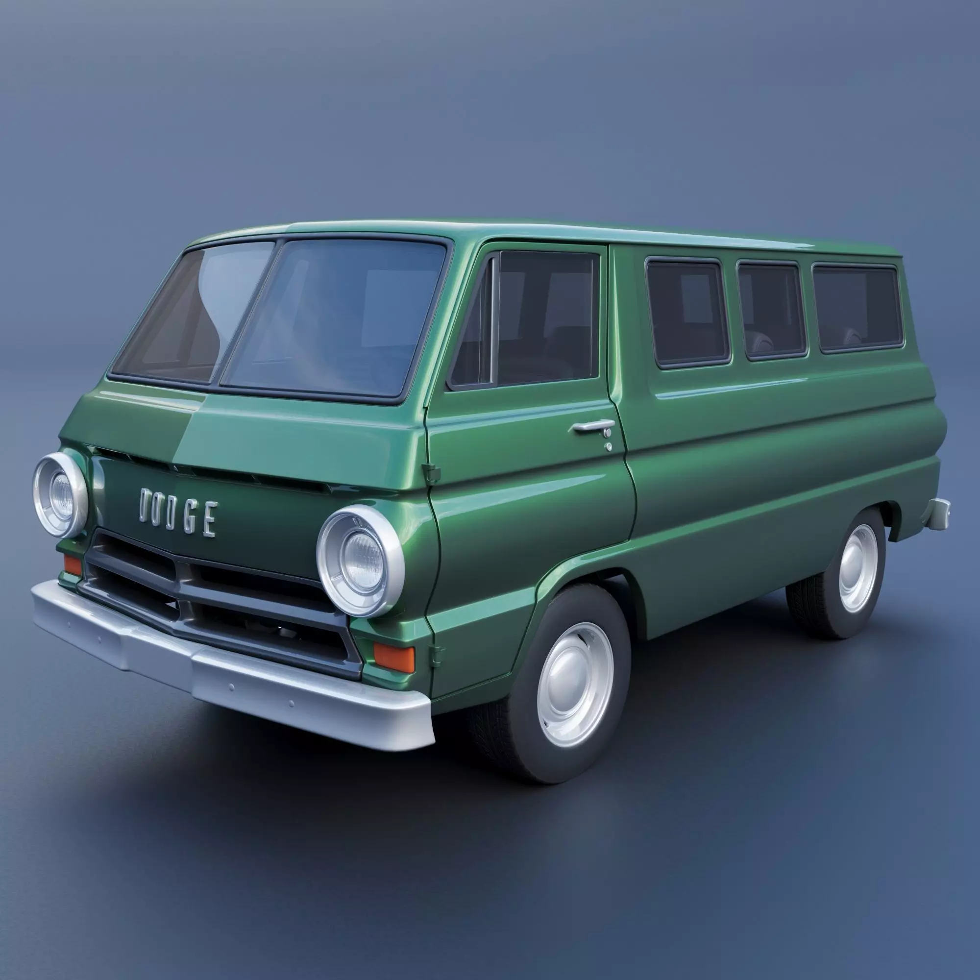 Dodge A100 3D print model_0