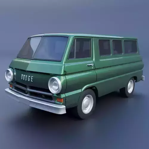 Dodge A100 3D print model