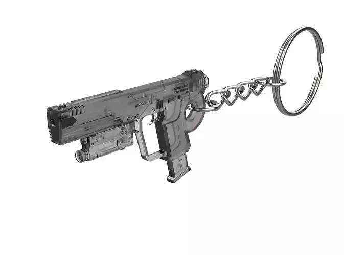 Keychain - M6C Socom - Halo - Printable model - STL