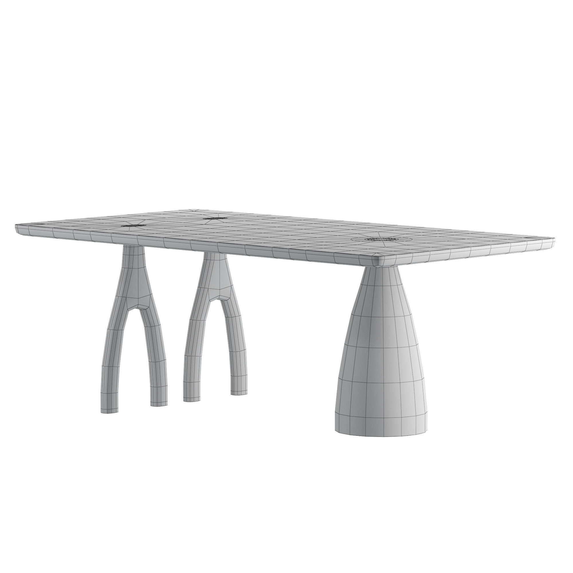 Sinca Design Mezcal Dining Table 3D model_5