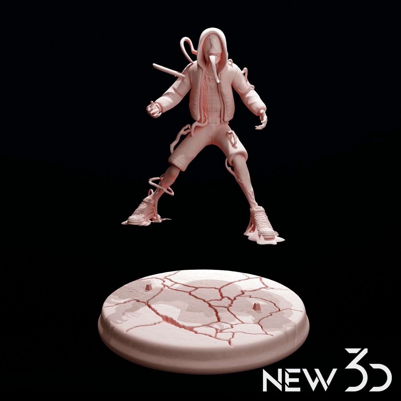 Miles Morales Venom  3D print model_5