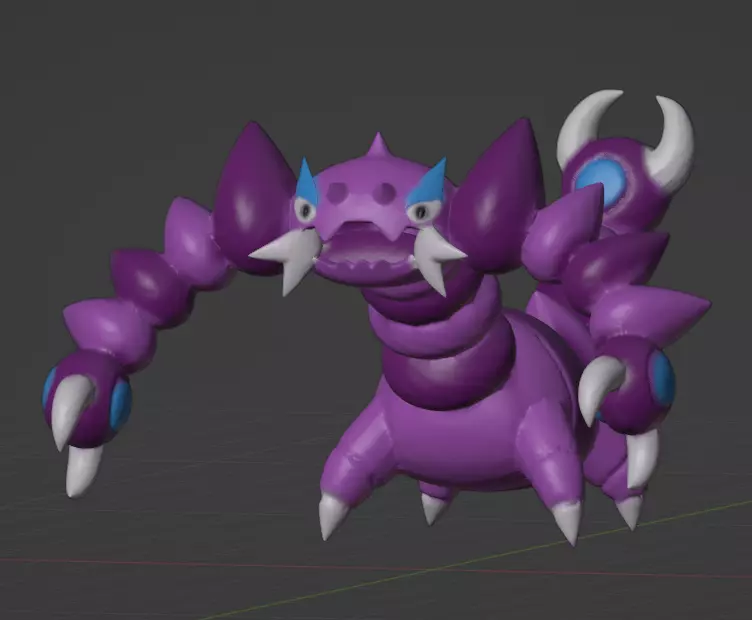 Drapion 3D print model_0