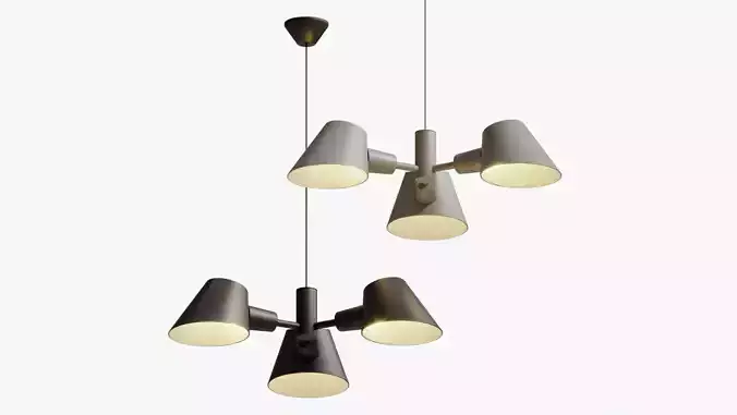 Suspension Lamp Dftp Stay 3-pendant