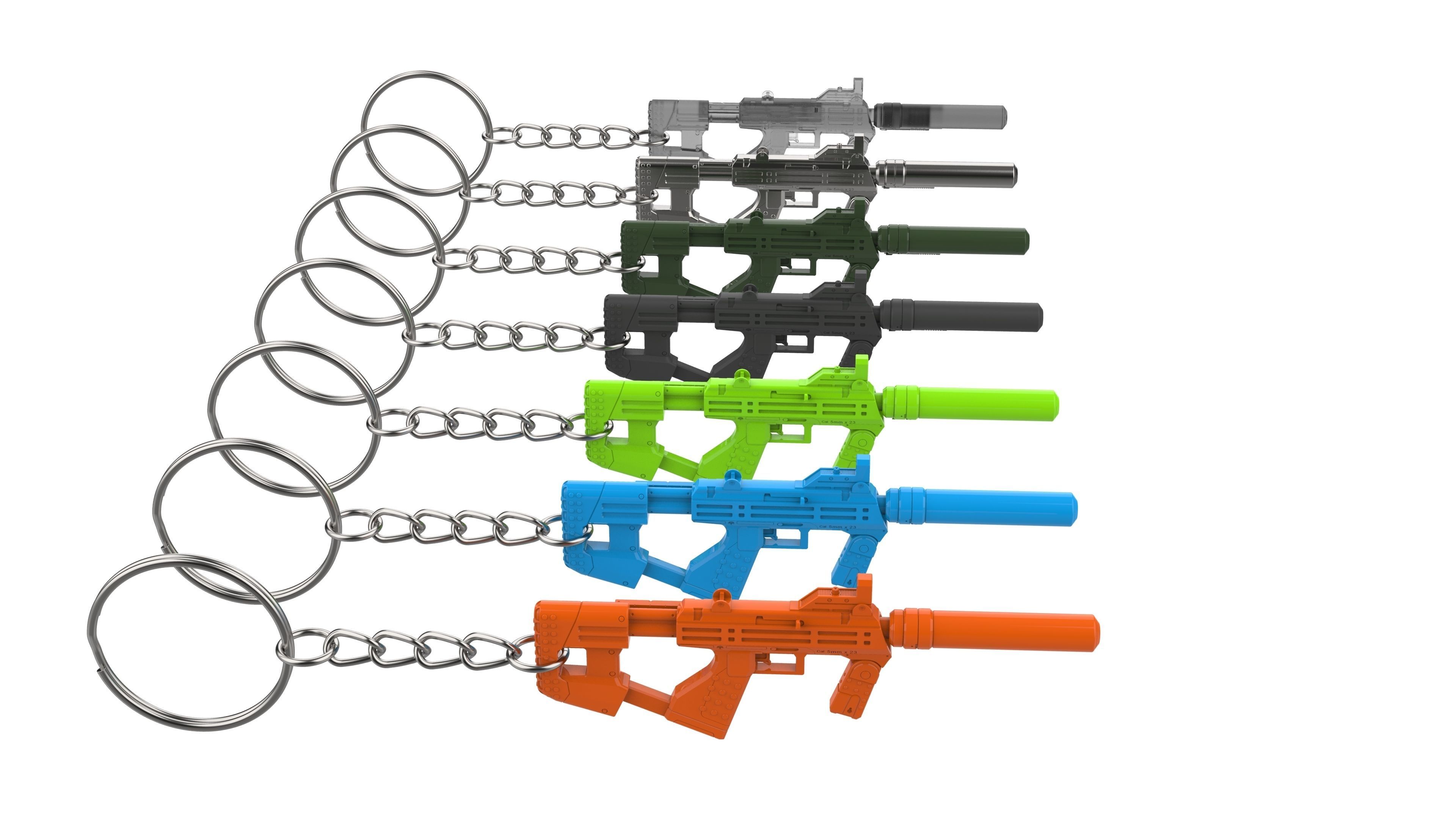 Keychain - M7 Cannon - Halo - Printable 3d model - STL files 3D model ...