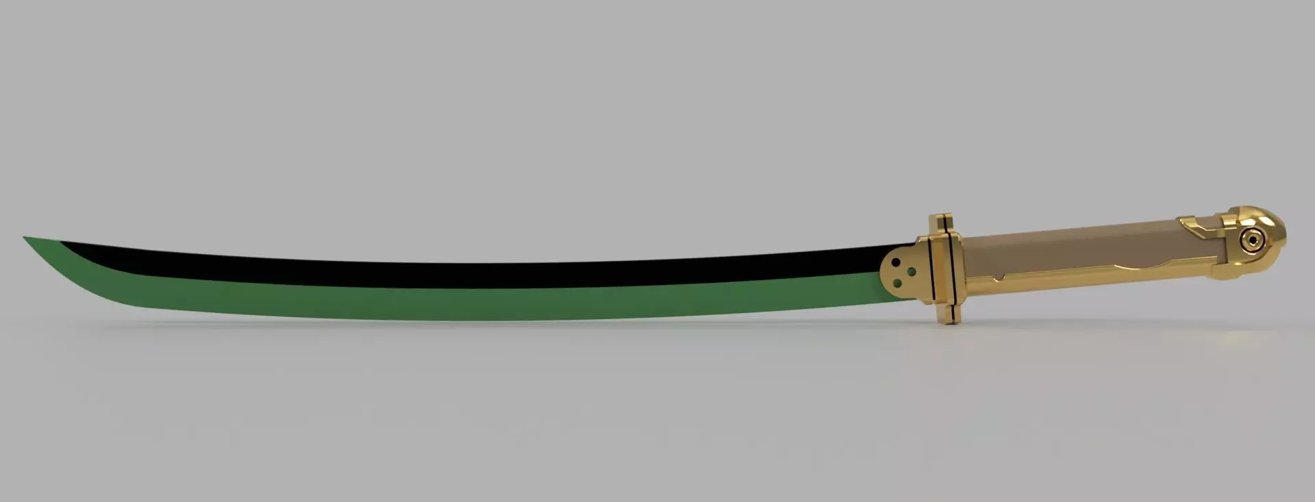 Owari no Seraph Katana 3D print model