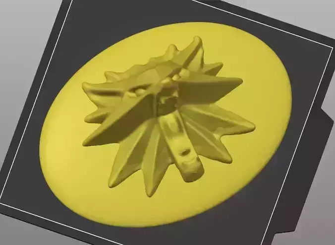  witcher medalion plaque